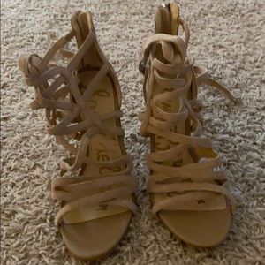 Sam Edelman Women’s Lace Up Heels Size 6.5